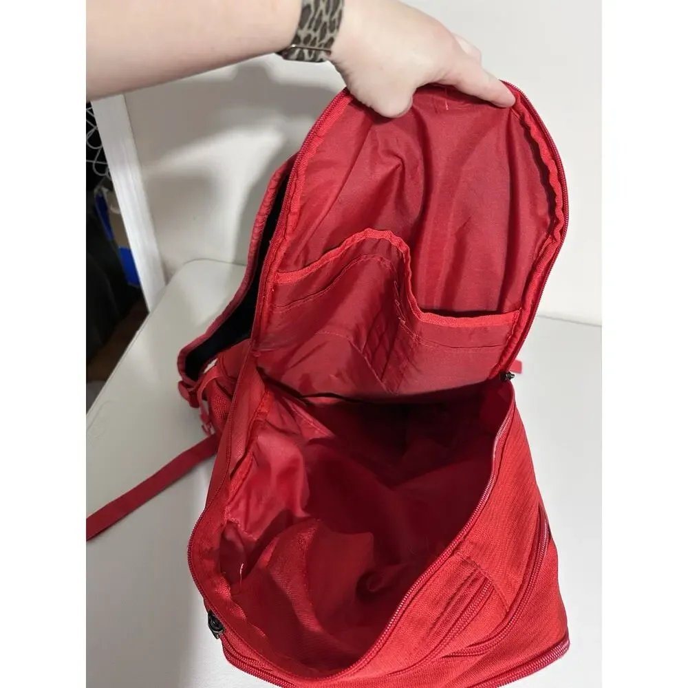 Nike Large Backpack Red and Black Excellent Used Condition
